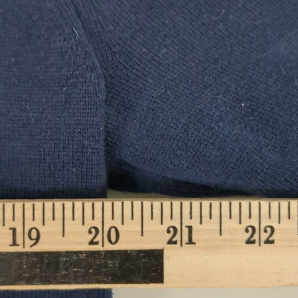 J by J Crew Navy Double-Breasted Blazer Size M - Picture 8 of 9